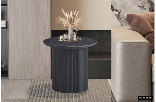 Table basse contemporaine |Table basse avec 6 poufs encastrable, ve...