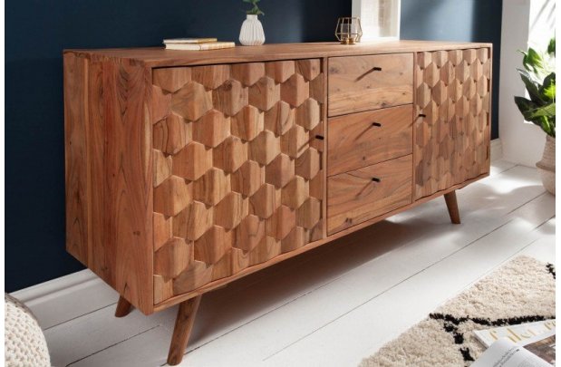 Buffet, Bahut et enfilade pas cher en bois massif  | LIVRAISON GRAT...