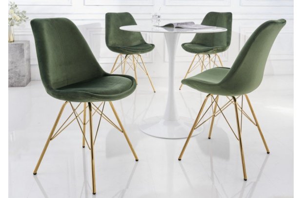 Lot de 4 Chaises design SCANDINAVE en...