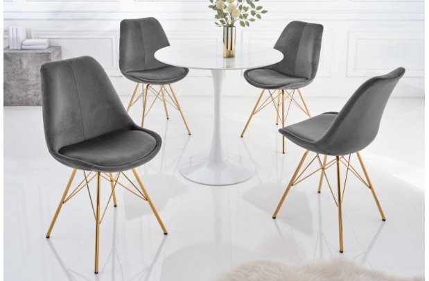 Lot de 4 Chaises design SCANDINAVE en...