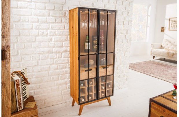 Meuble bar Seven Seas 150cm bois de...