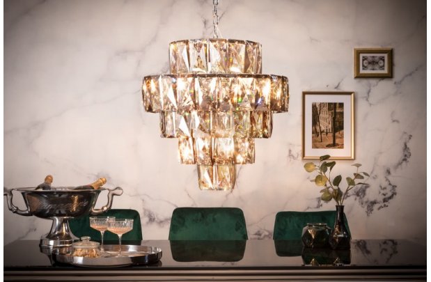 Lampe suspendue design en plumes blanches Suspensions |adeniahome.com