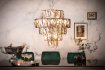 Lampe suspendue design en plumes blanches Suspensions |adeniahome.com