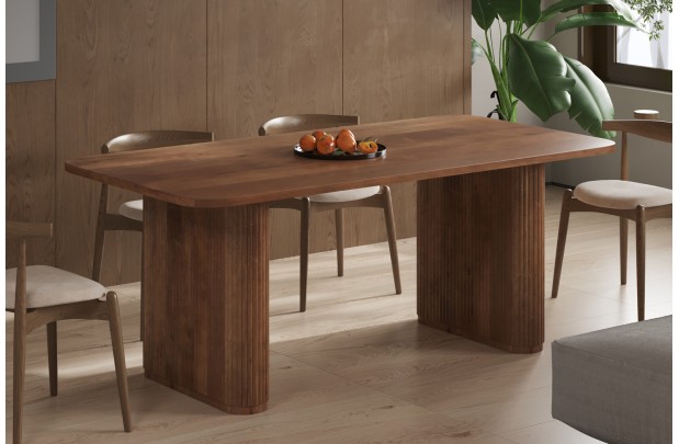 Table 'Jean' 200 cm Ovale Danoise – Élégance et Inspiration Scandinave