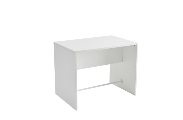 Tables de bar -Table bar blanc laqué 120cm -adeniahome.com