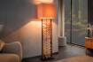 Lampadaire design naturel en bois flotté 163cm pas cher