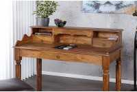 Bureau design de 115cm en bois massif naturel