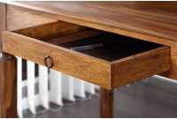 Bureau design de 115cm en bois massif naturel