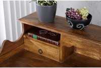 Bureau design de 115cm en bois massif naturel