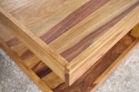 Table basse en bois massif 80 cm