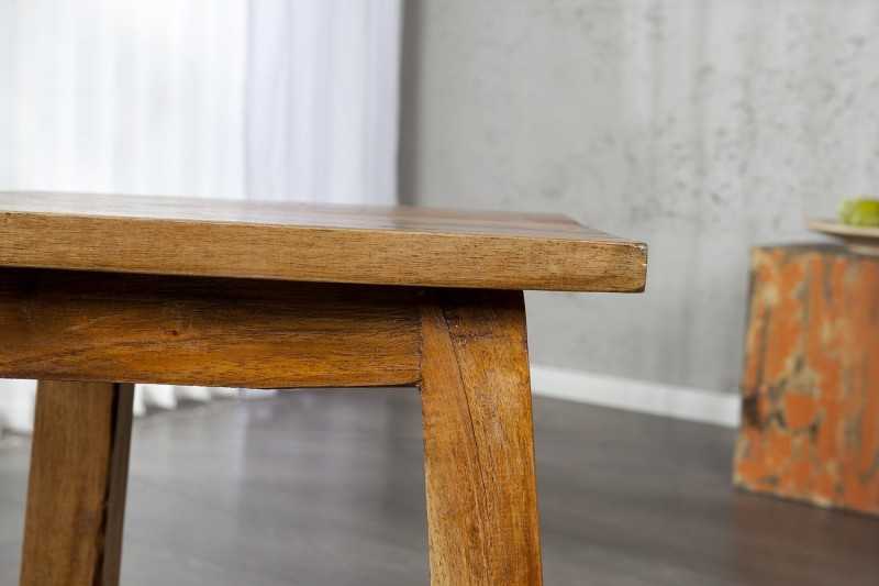 Tabouret design de 45cm en bois massif recyclé