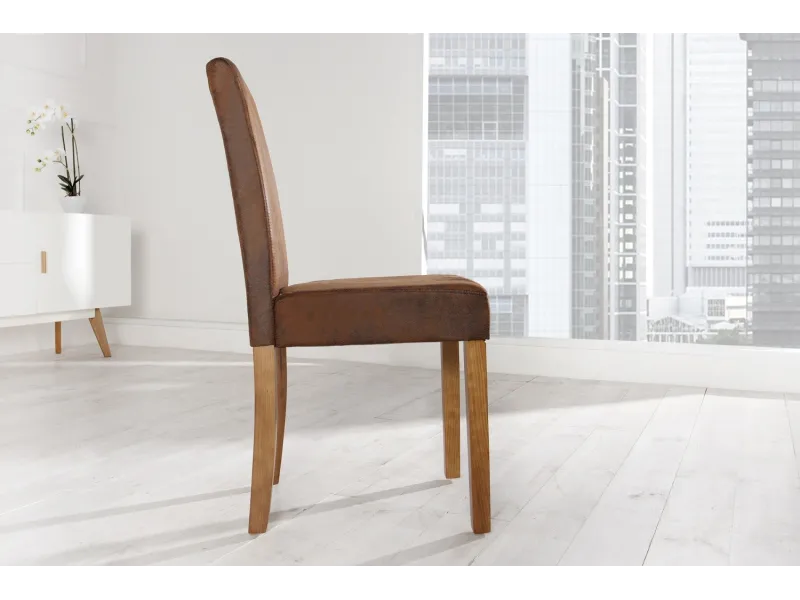 Ensemble de 4 chaises design en polyester