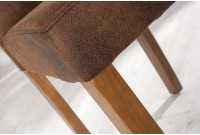 Ensemble de 4 chaises design en polyester