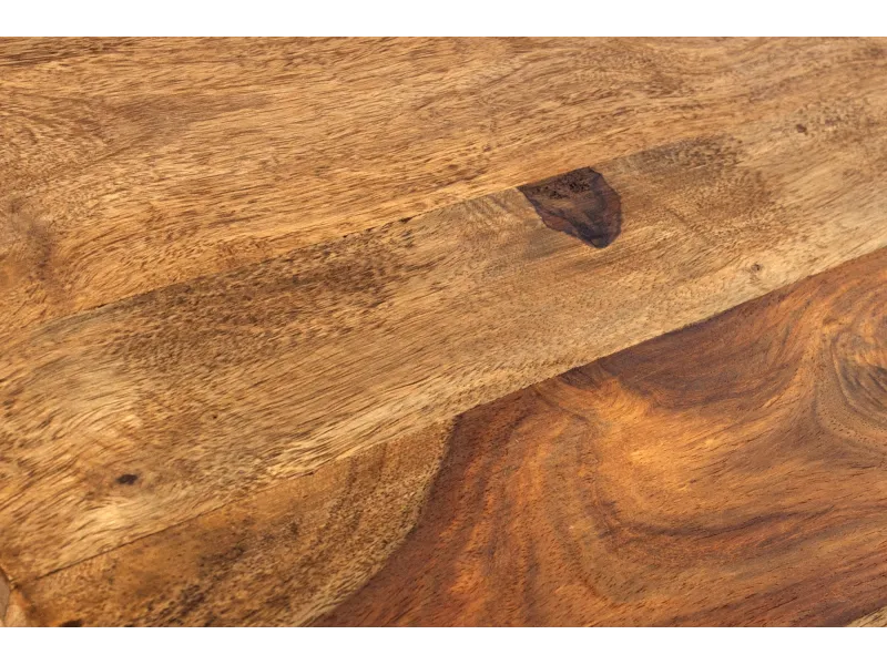 Cube de rangement 45 cm étagère design en bois massif