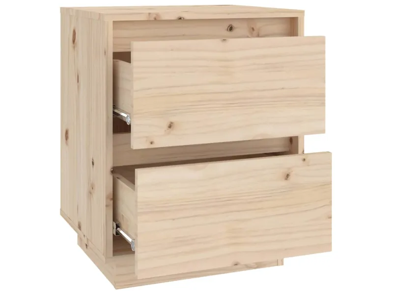 Table de chevet 40x35x50 cm Bois de pin solide