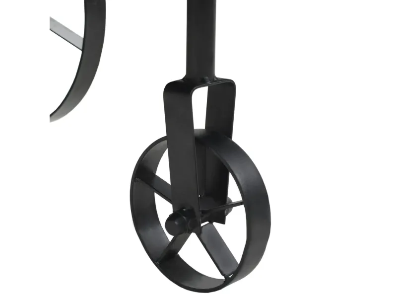 Table basse MDF et bois de sapin 110 x 55 x 43 cm