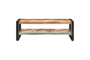 Table basse 120x60x40 cm Bois de récupération solide 2