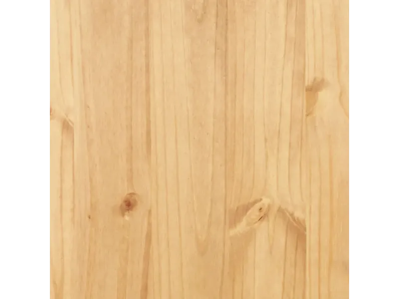 Table de chevet Gamme Corona pin mexicain 53x39x66 cm