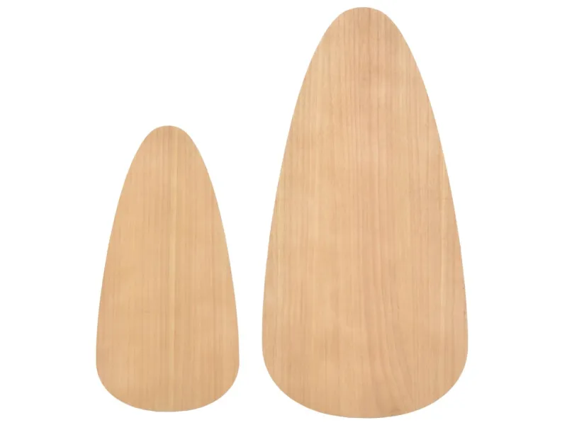 Ensemble de tables basses 2 pcs Bois de pin massif Marron