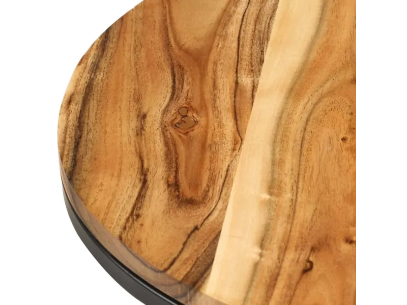 Tables gigognes 2 pcs Bois d'acacia massif