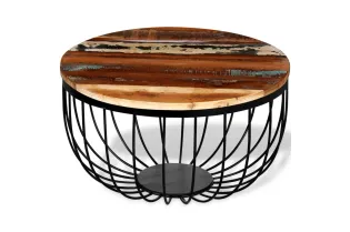 Table basse Bois de récupération massif