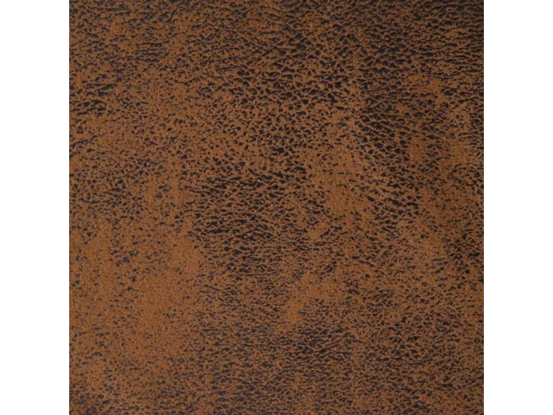 Chaise longue Marron Similicuir daim