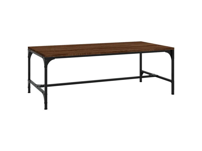 Table basse Chêne marron 100x50x35 cm 