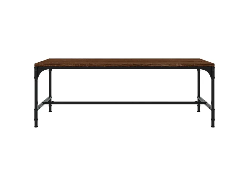 Table basse Chêne marron 100x50x35 cm 