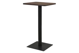 Table de bistro Cendre foncé 60x60x107 cm