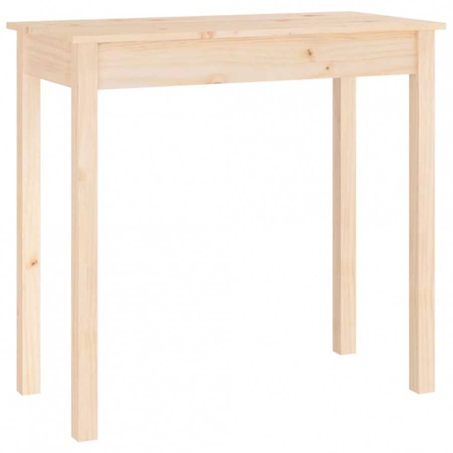 Table console 80x40x75 cm Bois massif de pin