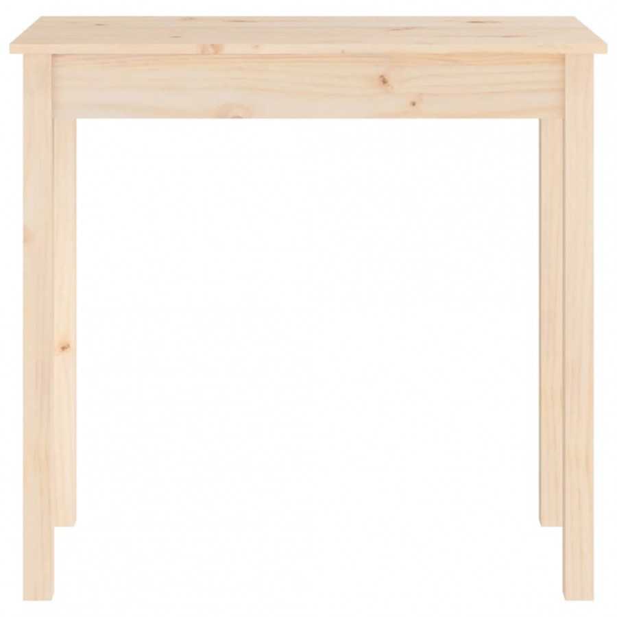 Table console 80x40x75 cm Bois massif de pin