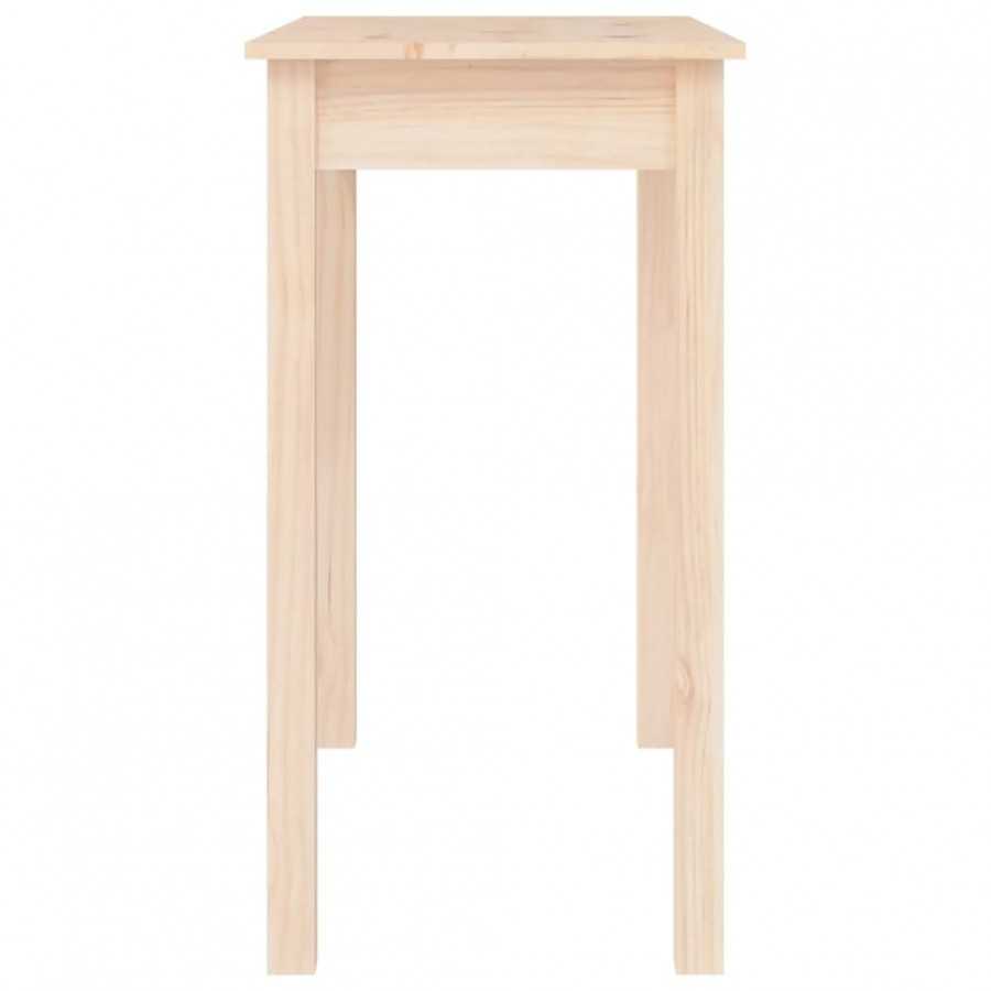 Table console 80x40x75 cm Bois massif de pin