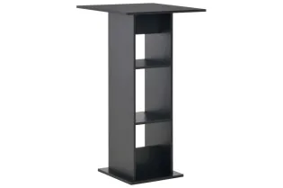 Table de bar Noir 60x60x110 cm