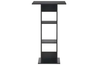 Table de bar Noir 60x60x110 cm 2