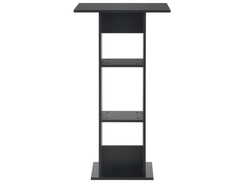 Table de bar Noir 60x60x110 cm