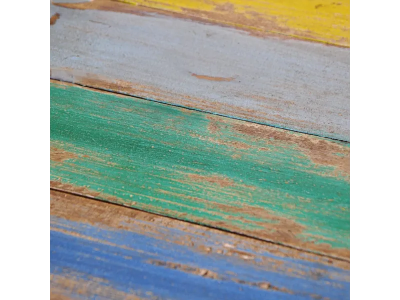 Tabourets de bar lot de 2 bois massif de récupération