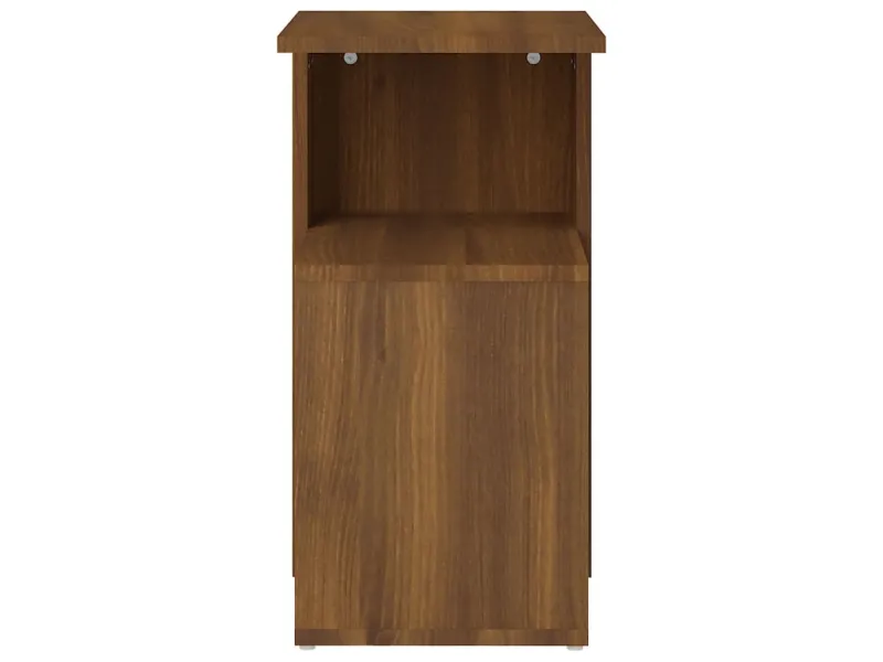 Table d'appoint Chêne marron 36x30x56 cm 