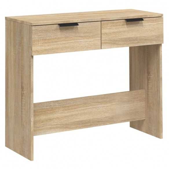 Table console Chêne sonoma 90x36x75 cm 