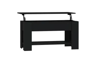 Table basse Noir 101x49x52 cm  2