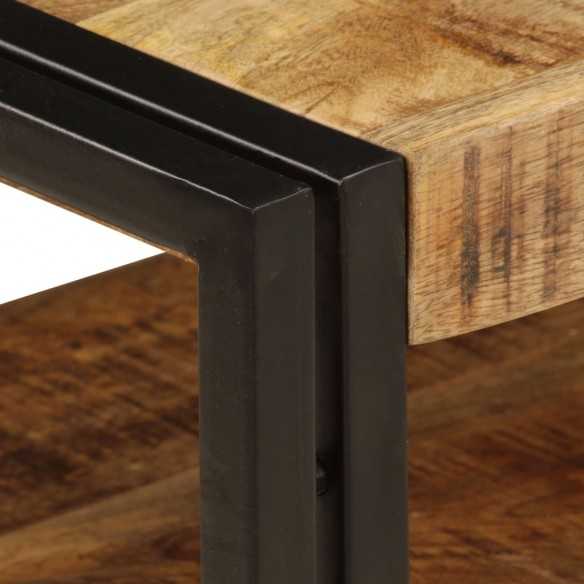 Meuble TV 120x35x45 cm Bois solide de manguier Meuble TV 120x35x45 cm Bois solide de manguier