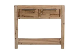 Table console 82x33x73 cm Bois d'acacia massif 2