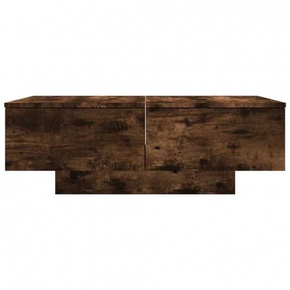 Table basse Chêne fumé 90x60x31 cm 