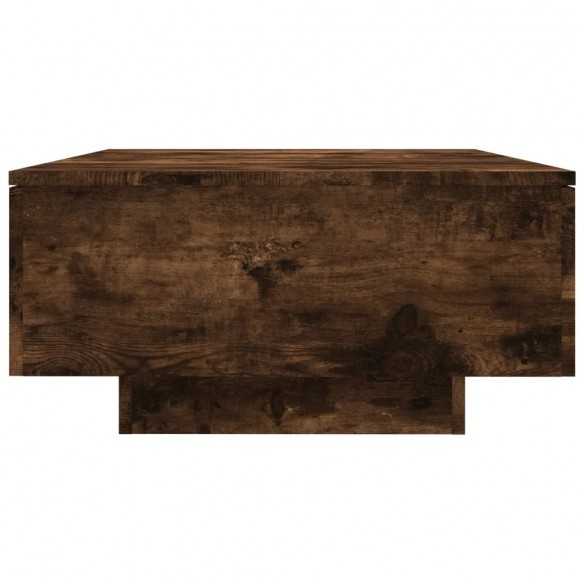 Table basse Chêne fumé 90x60x31 cm 