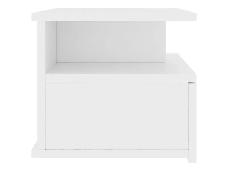Table de chevet flottante Blanc 40x31x27 cm 