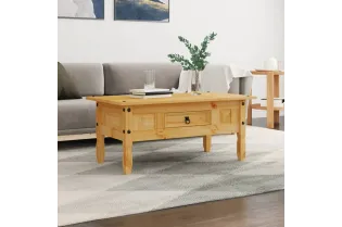 Table basse Pin mexicain Gamme Corona 100 x 55 x 45 cm