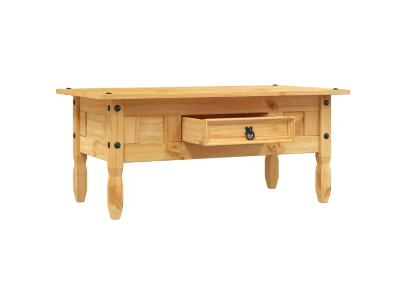 Table basse Pin mexicain Gamme Corona 100 x 55 x 45 cm