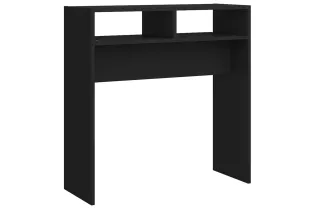 Table console Noir 78x30x80 cm Aggloméré 2