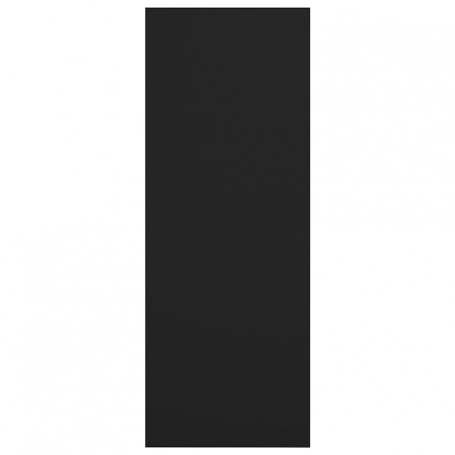 Table console Noir 78x30x80 cm Aggloméré