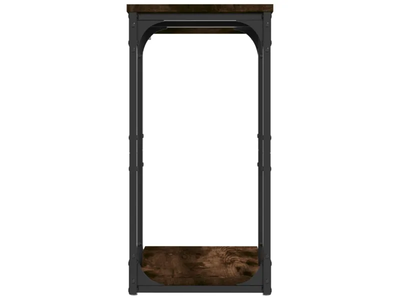 Table d'appoint Chêne fumé 40x30x60 cm 