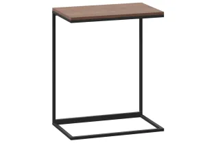 Table d'appoint Noir 55x35x66 cm  2